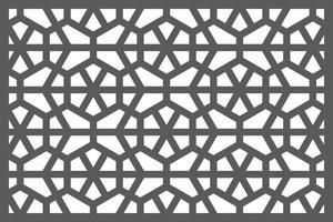 Jali Design for Graphic and Plywood, Partition, Cnc Router Design Foamsheet, Acrylic and CNC Machine Cutting, EPS File. vector