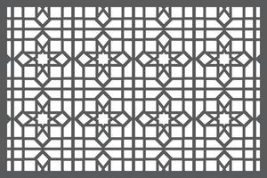 Jali Design for Graphic and Plywood, Partition, Cnc Router Design Foamsheet, Acrylic and CNC Machine Cutting, EPS File. vector