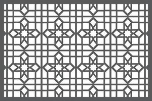 jali diseño para gráfico y madera contrachapada, dividir, cnc enrutador diseño hoja de espuma, acrílico y cnc máquina corte, eps archivo. vector