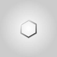 vector de logotipo hexagonal