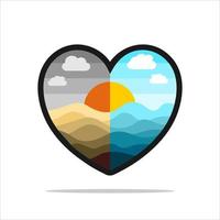 Love vector illustration art