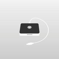 powerbank icon vector