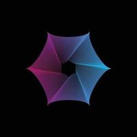 hexagon abstract vector