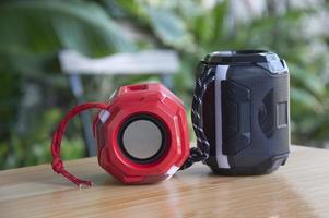 mini portable speaker, bluetooth speaker photo