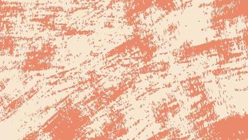 Abstract Orange In White Rough Grunge Texture Design Background vector