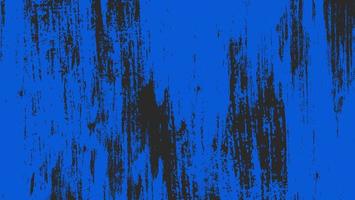 Abstract Blue Grunge Texture Design In Dark Background vector