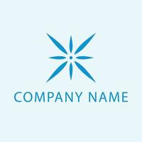 Compas logo design. Abstract compos symbol logo template. vector