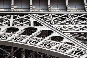 Tour Eiffel paris tower symbol close up detail photo