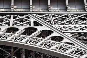 Tour Eiffel paris tower symbol close up detail photo