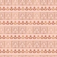 Coffee beans and leaves luxury pattern design. Flat branding pattern for cafe. Premium coffee and leaves vector background.