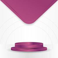 Set of elegant design backgrounds with attractive color podiums, vector design for marketing or sales promotion. photo