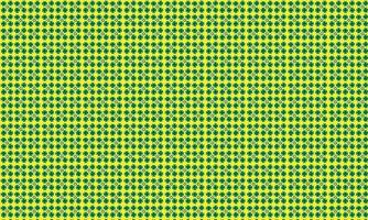 St. Patrick's Day Pattern clover greeting Vector illustration