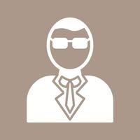 Casino Manager Vector Icon