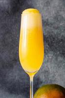 Mango Mimosa cocktail photo