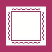 Unique Frame Vector Icon