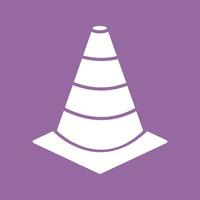 Unique Cone Vector Icon