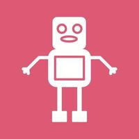 Unique Robot Vector Icon