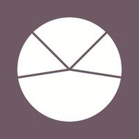 Pie Chart Analysis Vector Icon