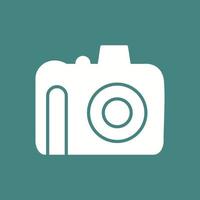 Unique DSLR Camera Vector Icon