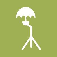 Unique Umbrella Stand Vector Icon