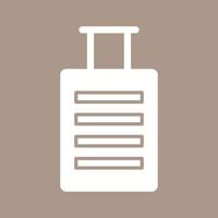 Luggage Vector Icon