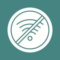 No Wifi Vector Icon