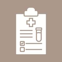 Medical Report Vector Icon