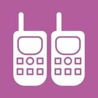 Walkie Talkie Vector Icon