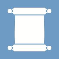 Scroll of Paper Vector Icon