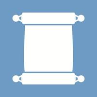 Scroll of Paper Vector Icon