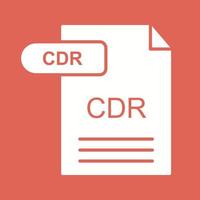 CDR Vector Icon