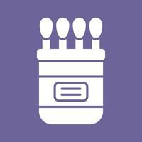 Cotton buds Vector Icon