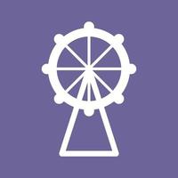 Ferris Wheel Vector Icon