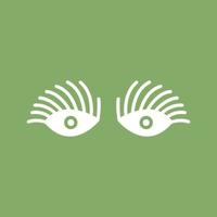 Longlashes Vector Icon