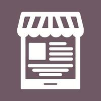 Mobile Shop Vector Icon