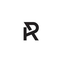 Letter RA logo or icon design vector
