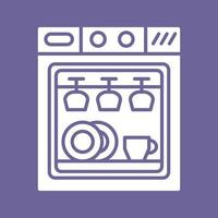 Dishwasher Vector Icon