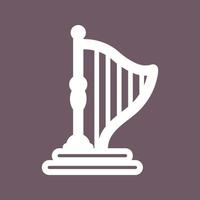 Harp Vector Icon