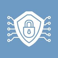 Cyber Security Vector Icon