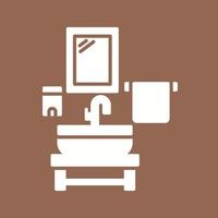 Washbasin Vector Icon