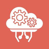 Cloud Computing Vector Icon