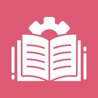 Open Book Vector Icon