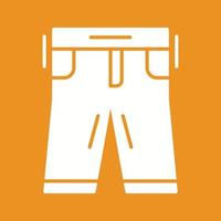 icono de vector de pantalones