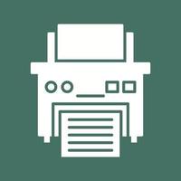 Printer Vector Icon