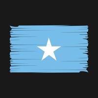 Somalia Flag Brush Vector