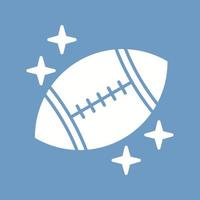 icono de vector de rugby