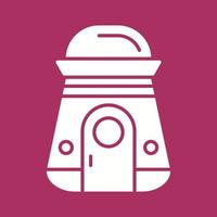 Space Capsule Vector Icon