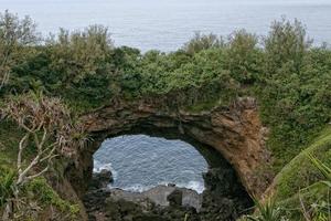 Tonga Polynesia Eua Island coast view photo