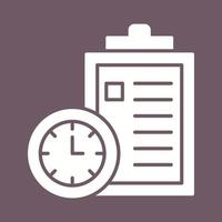 Time Management Vector Icon