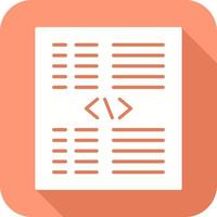 Piece of Code Vector Icon